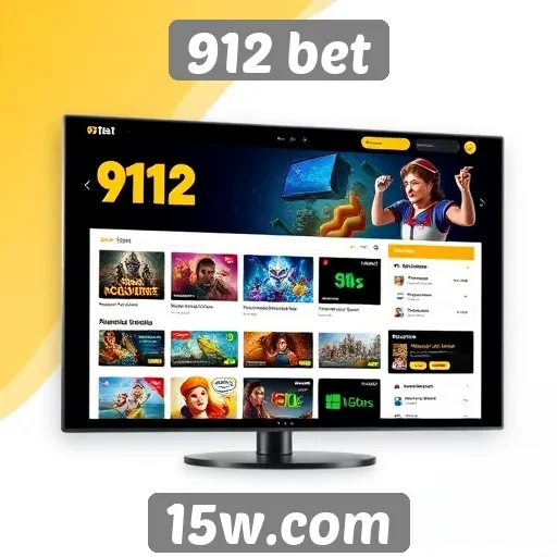 Interface do usuário do site 912 bet é intuitiva